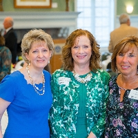 Alumni posing for photo